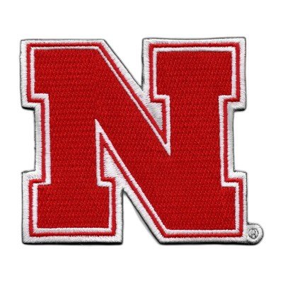 Huskers embroidered patch