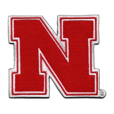 Huskers embroidered patch