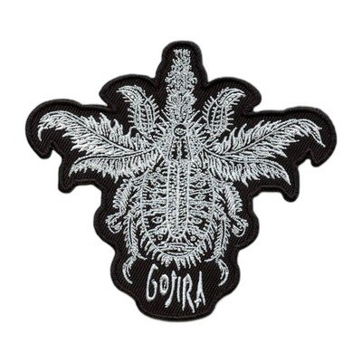 Band logo embroidered iron-on patch