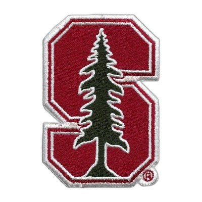 Stanford University embroidered logo patch